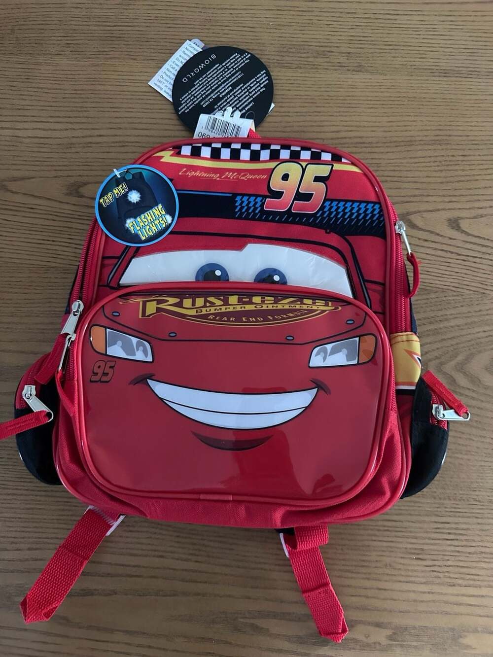 Disney Cars 12" Backpack - Red Lightning McQueen